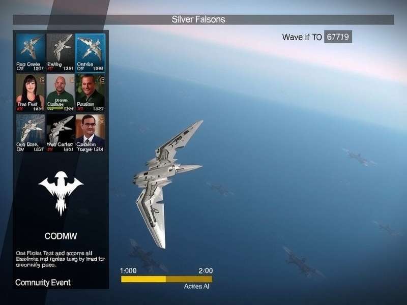 CODMW Silver Falcons weapon customization